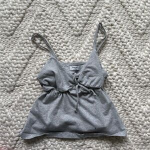 Aritzia Sunday Best Heather Gray Camisole